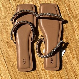 Brand new with tags Zara slides.
